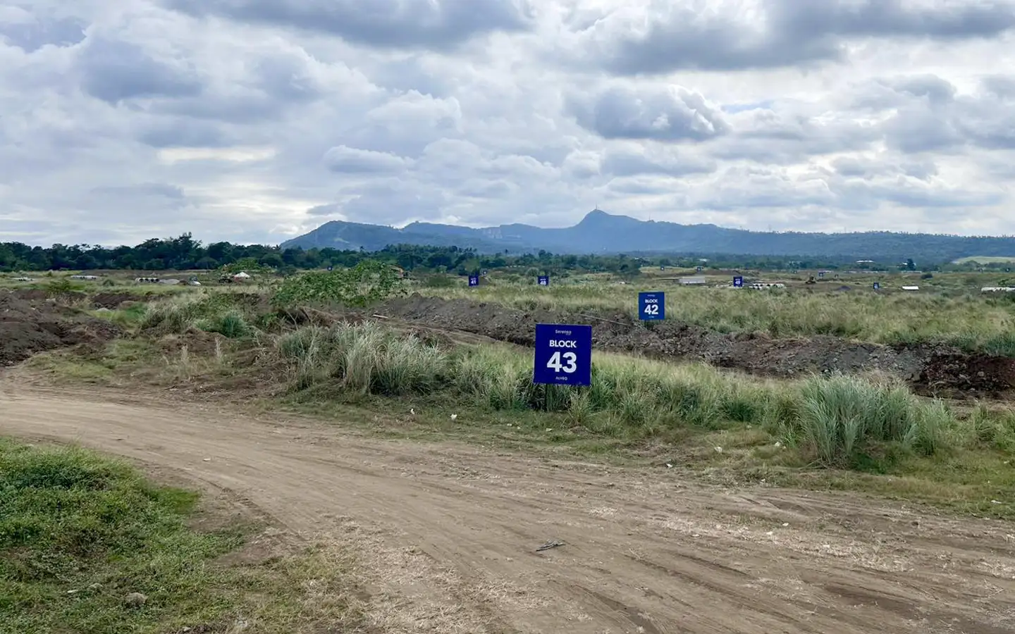 Actual project site of Sereneo Nuvali in Laguna