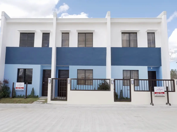 Exterior of a townhouse for sale in Trece Martires, Cavite