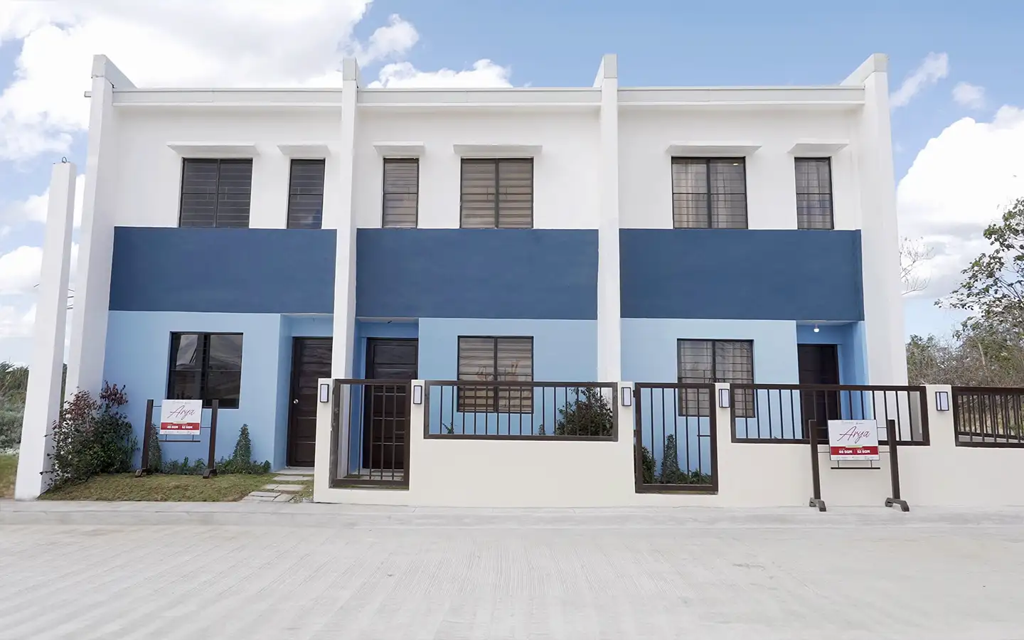 House and Lot for Sale in Cavite – Trece Martires Exterior of a townhouse for sale in Trece Martires, Cavite