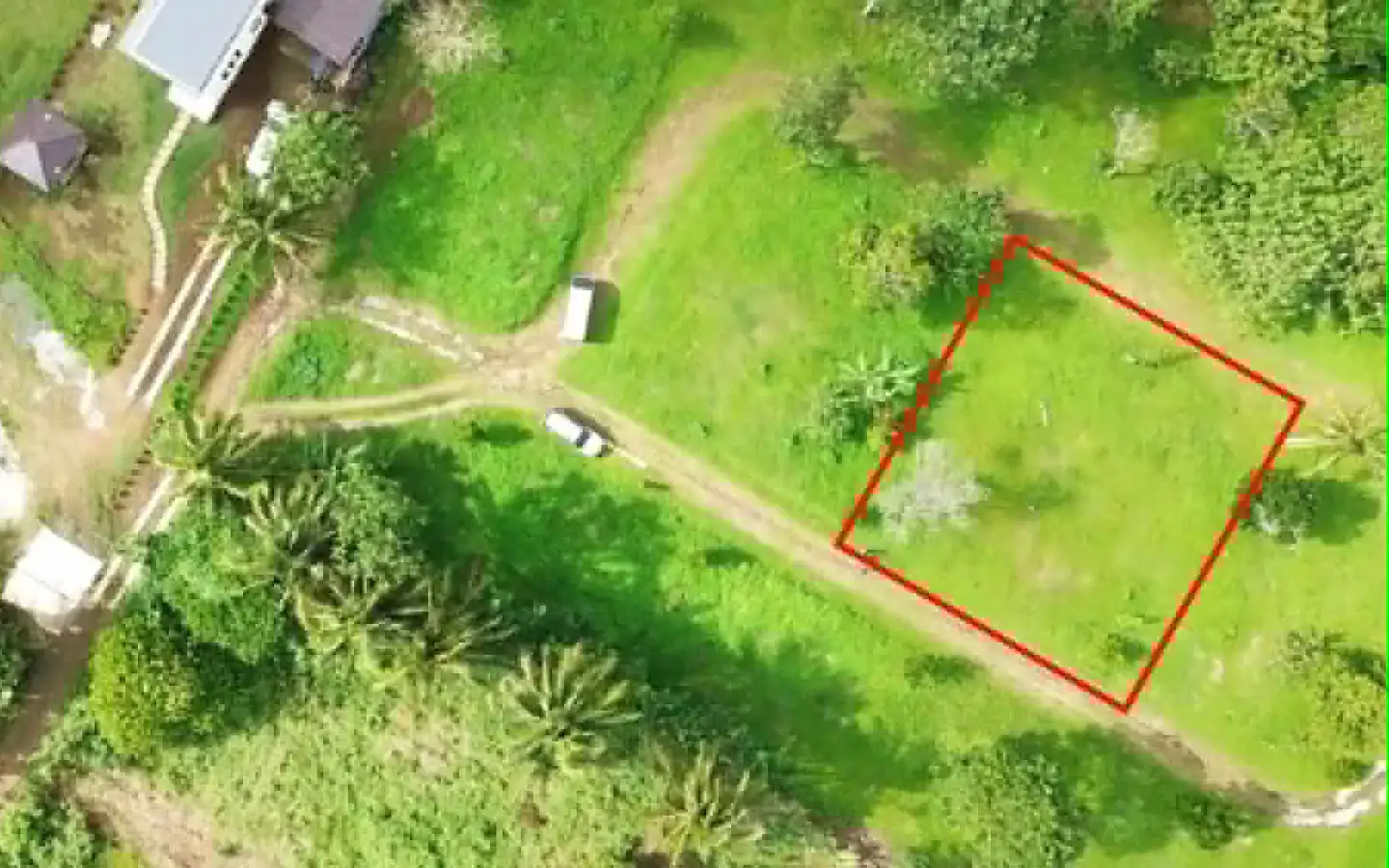 Amadeo Cavite Farm Lot Property Boundaries Aerial view showing the property boundaries of the farm lot in Amadeo, Cavite