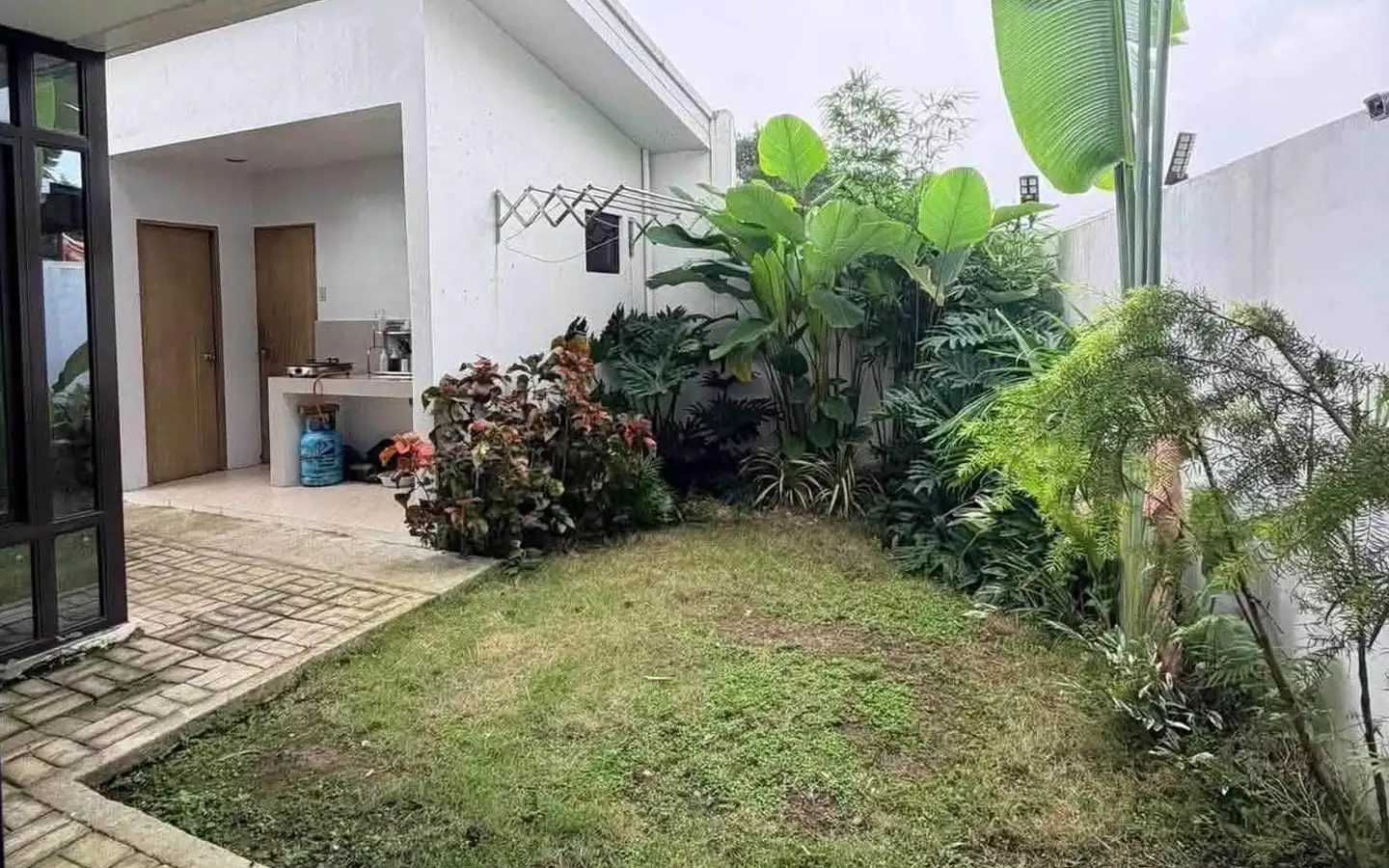 Royale Tagaytay Estates Backyard and Maid’s Quarters Backyard with maid's quarters and storage area in Royale Tagaytay Estates