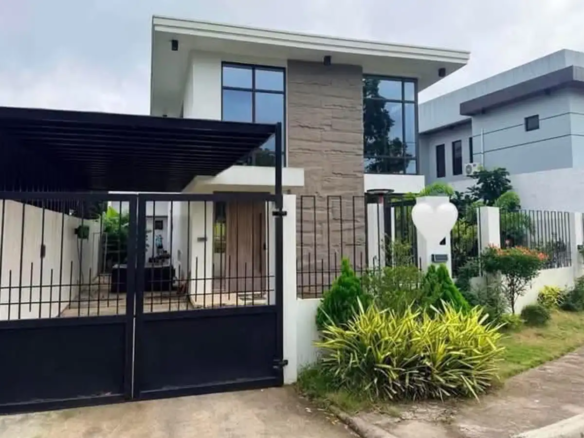 Exterior of the house in Royale Tagaytay Estates during the day