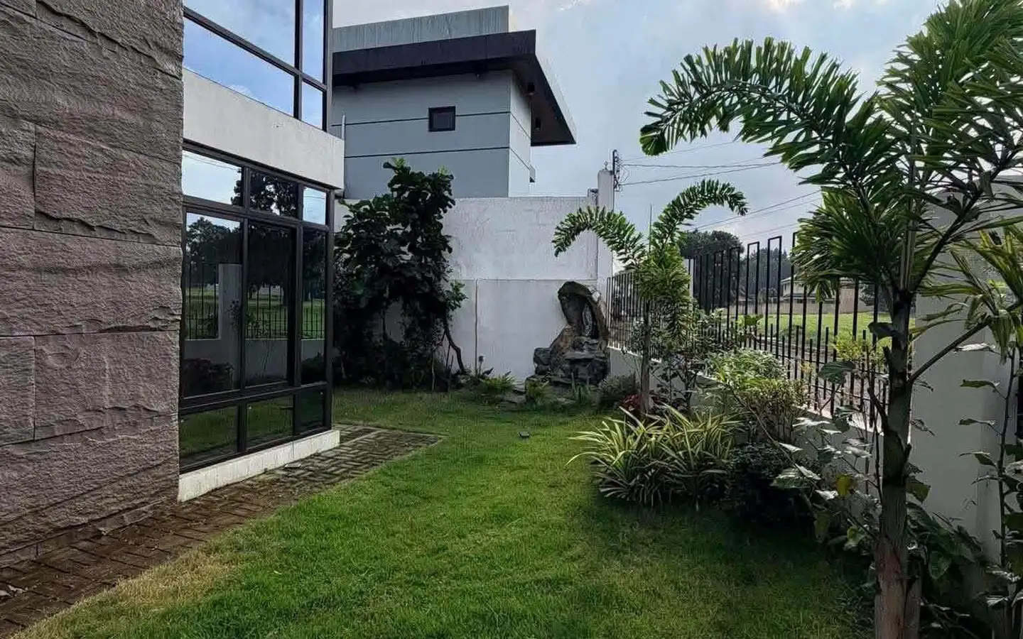 Royale Tagaytay Estates House Garden Garden area of the house in Royale Tagaytay Estates