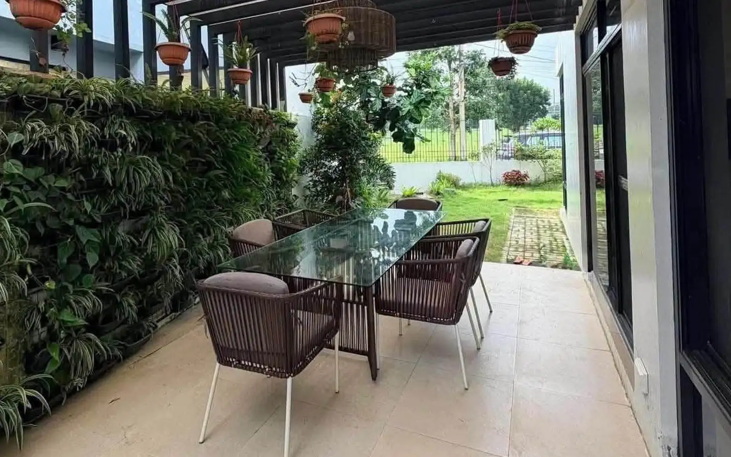 Royale Tagaytay Estates House Lanai Lanai of the house in Royale Tagaytay Estates