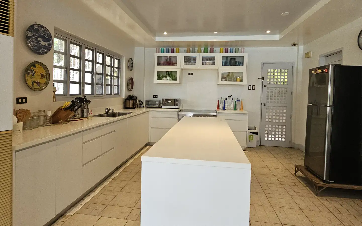 Vista Real Classica House Kitchen with Island Luxury House and Lot for Sale in Quezon City | Vista Real Classica